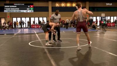 141 lbs Rd Of 32 - Drew Gorman, Virginia Tech vs Nash Singleton, Oregon State