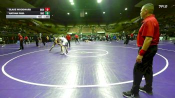 165 lbs Semifinal - Blake Woodward, Buchanan vs Nathan Paul, Bakersfield Christian