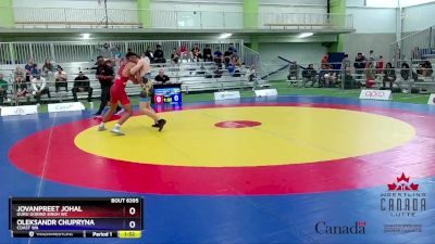 71kg 1st Place Match - Jovanpreet Johal, Guru Gobind Singh WC vs Oleksandr Chupryna, Coast WA