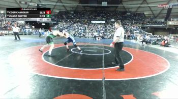 Boys 2A 215 lbs Champ. Round 1 - Coen Chandler, Sultan vs Chase Porter, Clover Park