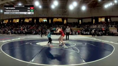 110 lbs Cons. Round 2 - Sarah Alkhatib, Patterson Mill vs Rei Vlahov, Centennial