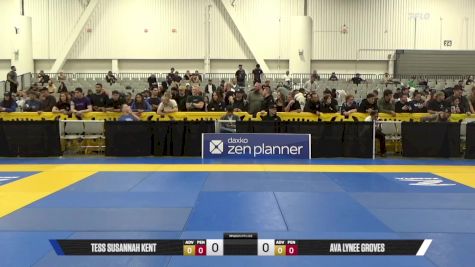Ava Lynee Groves vs Tess Susannah Kent 2025 World IBJJF Jiu-Jitsu No-Gi Championship