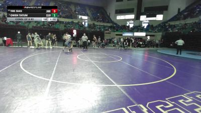 150 lbs Consi Of 8 #2 - Tre Sias, James F. Byrnes vs Owen Tatum, Clover