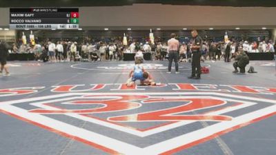 106 lbs Consi Of 64 #2 - Maxim Gaft, NJ vs Rocco Valvano, IL