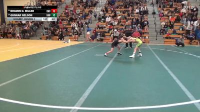 70 lbs Champ. Round 1 - Braden D. Miller, Denver Wrestling Club vs Gunnar Nelson, No Nonsense Wrestling