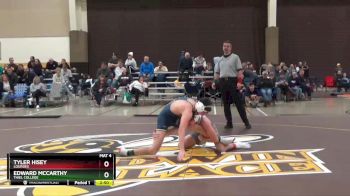 125 lbs Quarterfinal - Tyler Hisey, Lourdes vs Edward McCarthy, Thiel College