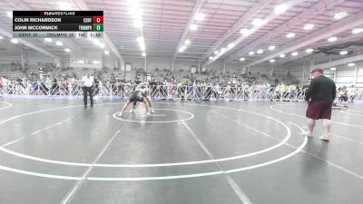 170 lbs Rr Rnd 2 - Colin Richardson, CentralMD Red vs John McCormick, Triumph Blue