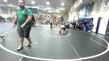 150 lbs Champ. Round 1 - Michael Jimenez, La Quinta vs Jack Groves, Laguna Beach