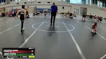 72 lbs Round 4 (6 Team) - Houston Parris, Riverdale WC vs Henry Pharis, Sniper Black Ops
