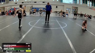 72 lbs Round 4 (6 Team) - Houston Parris, Riverdale WC vs Henry Pharis, Sniper Black Ops