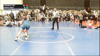 115 lbs Rr Rnd 1 - Annabelle Luby, Bayside Baddies - Girls vs Abigail Grady, Triumph Trained - Girls