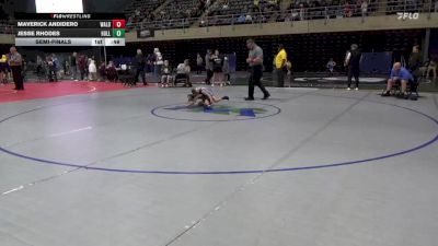 48 lbs Semifinal - Maverick Andidero, Walden vs Jesse Rhodes, Hollidaysburg