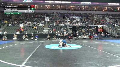 133 lbs Semifinal - Dominic Ducato, St. Cloud St. vs James Joplin, Lander