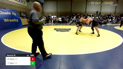 288 lbs Round Of 16 - Anthony Nava, Toppenish (WA) vs Troy Ceja, Pitman