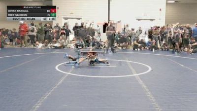 50 lbs Quarterfinal - Johan Randall, MD vs Trey Sanders, PA