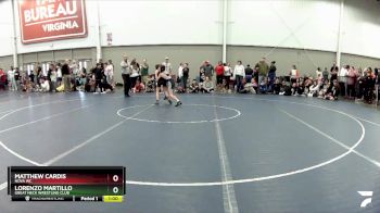 71 lbs Champ. Round 3 - Matthew Cardis, Nova WC vs Lorenzo Martillo, Great Neck Wrestling Club