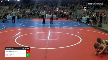 43 lbs Prelims - Hunter Hubbard, Wagoner Takedown Club vs Cannon Hurst, Ironman Wrestling