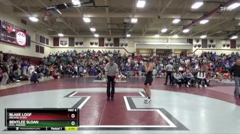 138 lbs Cons. Round 2 - Blake Loof, Roland-Story vs Bentlee Sloan, PCM, Monroe