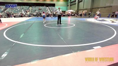 68 lbs Quarterfinal - Brooklyn Carter, Mat Demon Wrestling Club vs Bristol Pope, Bulldawg Wrestling Club