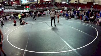 85 lbs Semifinal - Jayce Folkers, IronHawk Wrestling Academy vs Emerson Martin, Nebraska Boyz