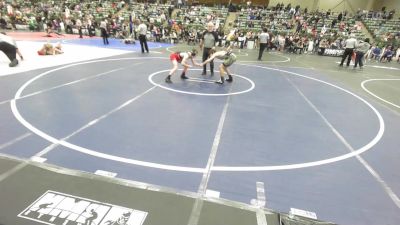 109 lbs Round Of 16 - Benson Tanner, USA Gold vs Braiden Peart, Cottage Grove WC