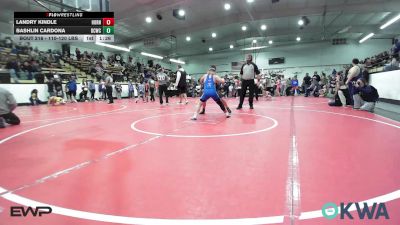 110-120 lbs Rr Rnd 2 - Landry Kindle, Hornet Wrestling Club vs Bashlin Cardona, Dark Cloud Wrestling Club