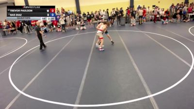 157 lbs Quarters - Trevor Paulson, WI vs Bas Diaz, IA
