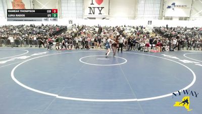 126 lbs Champ. Round 1 - Luka Rados, GPS vs Rameak Thompson, Copper City Wrestling