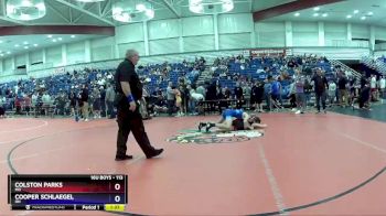 113 lbs Cons. Round 3 - Colston Parks, MO vs Cooper Schlaegel, OH