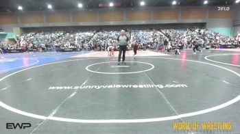 105 lbs Consi Of 16 #2 - Trenton Correa, Pacific Edge Wrestling vs Thomas Juarez, South Bay HULKS Wrestling Club