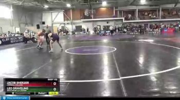174 lbs Quarterfinal - Jacob Sherzer, Cornell College vs Leo Draveling, Wisconsin-La Crosse