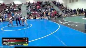 138 lbs Quarterfinal - Ernesto Barajas, Shoshoni vs James Herwaldt, Green River