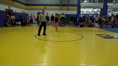 136 lbs Consy 3 - Kaylee Adkins, Cabell MIdland-WV vs Isabella Neff, Curwensville