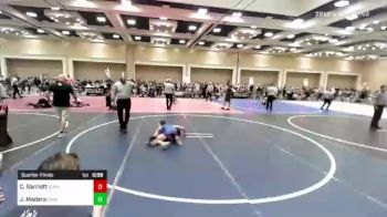 102 lbs Quarterfinal - Caden Garriott, Slammers vs Jonathan Madera, Chino WC