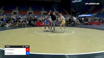 126 lbs Rnd Of 64 - Nico Crosnoe, Washington vs Kalil Shabazz, Connecticut