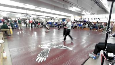 144 lbs Consi Of 4 - Ryker Evans, Belfast High School vs Jack Desjardins, Fort Kent