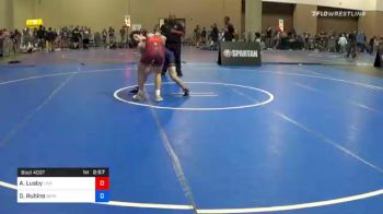 138 kg Prelims - Andrew Lusby, Live Oak Wrestling Club vs Dominic Rubino, Seminole County Wrestling Club