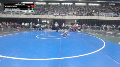 56 lbs Consi Of 8 #2 - Wyatt J Sager, Orrtanna vs Dominic Jannuzzio, Middletown