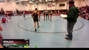 215 lbs Round 2 (10 Team) - Wyatt Allred, Moorcroft vs Gage Gromman, Burns/Pine Bluffs