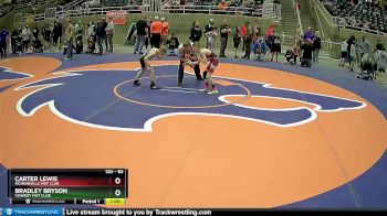 63 lbs Cons. Round 3 - Bradley Bryson, Cowboy Mat Club vs Carter Lewis, McMinnville Mat Club