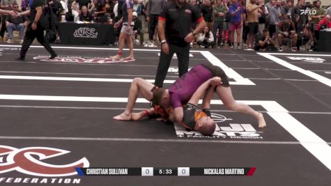 Nickalas Martino vs Christian Sullivan 2025 ADCC East Coast Trials