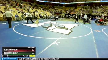 215 Class 1 lbs 1st Place Match - Caden Munson, Lafayette County vs Fisher Nixdorf, Penney