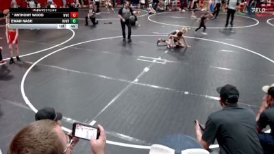 58-67 lbs Champ. Round 1 - Anthony Wood, Warhawk Wrestling Club vs Ewan Nash, Husky Wrestling