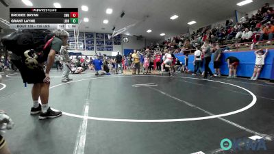 126 lbs Rr Rnd 2 - Brodee Bryan, Shelton Wrestling Academy vs Grant Layne, Lions Wrestling Academy