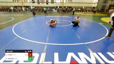 184C lbs Rr Rnd 2 - James Lledo, Lock Haven vs Shay Adidson, Arizona State