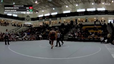 215 lbs 1st & 3rd (16 Team) - Johnathan Watts, Central (Carroll) vs Joseph Martin, Ola