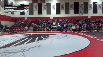 144 lbs 3rd Place Match - Devan Eberhart, AP-GC vs Jacob Vance, Osage