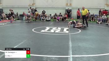 126-C lbs Round Of 32 - Mason Comegys, MD vs Edward Vitu, OH