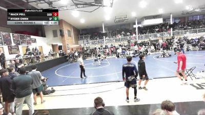126 lbs Cons. Round 6 - Ryder Owen, Gonzaga Prep vs Mack Pell, Cashmere