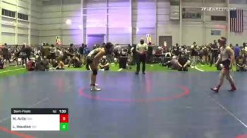 130 lbs Semifinal - Maci Avila, Paw vs London Houston, Mat Demon WC